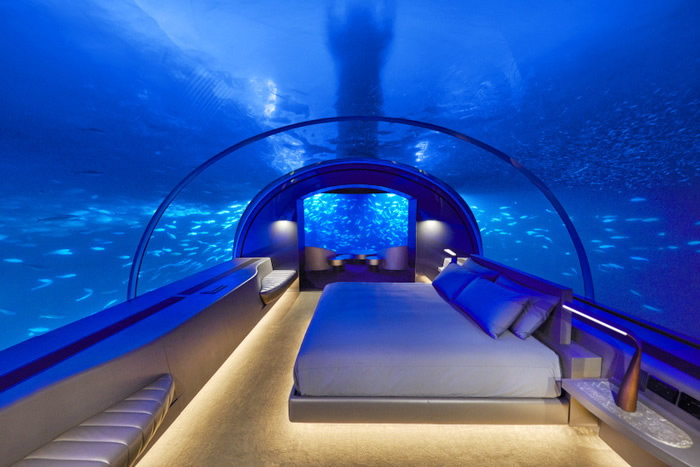 MURAKA underwater bedroom