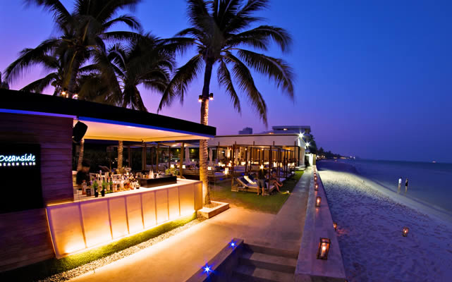 Oceanside Beach Club Restaurant hua hin