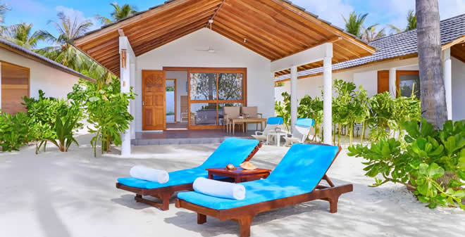 Innahura Maldives Resort  beach villa