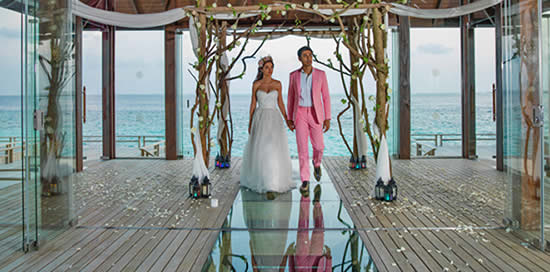 Jumeirah Vittaveli unveils overwater fairy-tale wedding pavilion