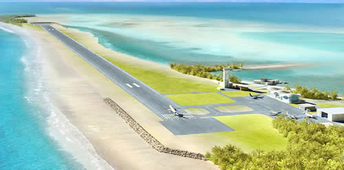 Новый Аэропорт в Нуну Атолле - Maafaru airport
