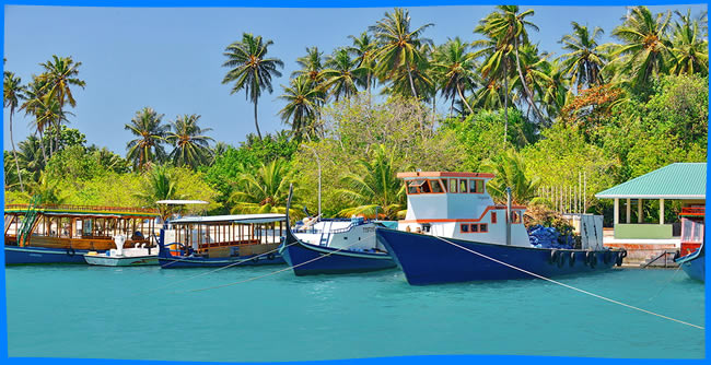 паромы и лодки на Остров Дигура (Dhigurah)