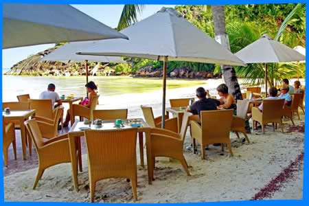ресторан  La Gigolette праслин сейшельские острова