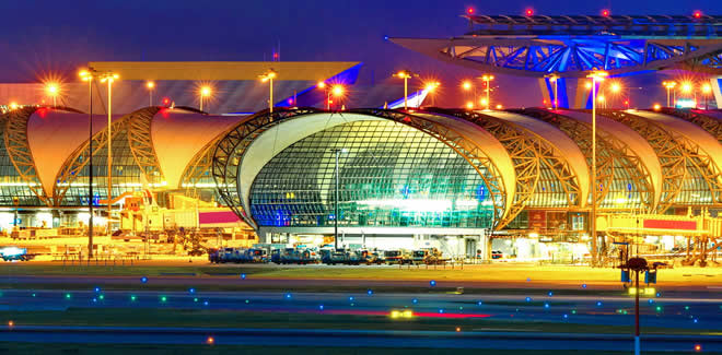 Международный Аэропорт Суварнабхуми (BKK)  - Главный Аэропорт Бангкока